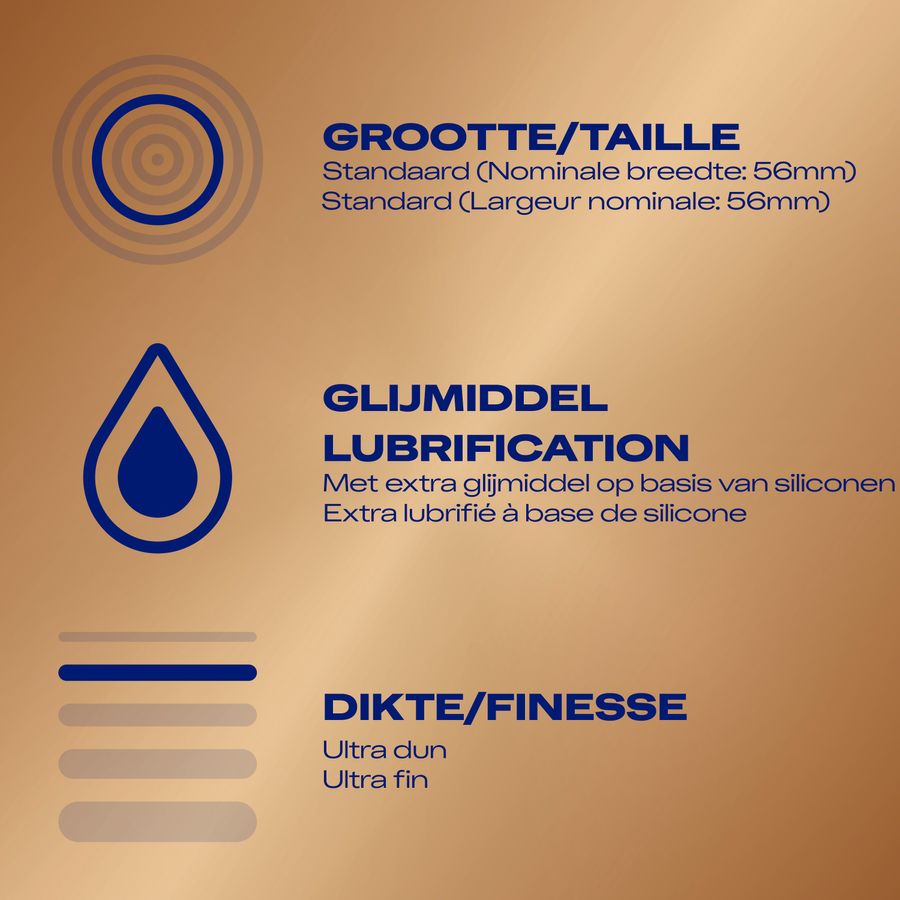 Condoom Extra Glijmiddel Huid Op Huid Gevoel Durex Nude Durex NL